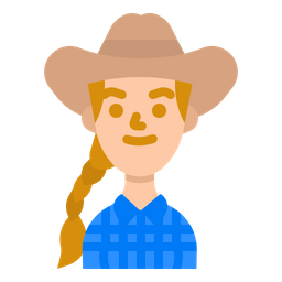 Cowgirl  Icon