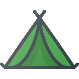 Camp  Icon