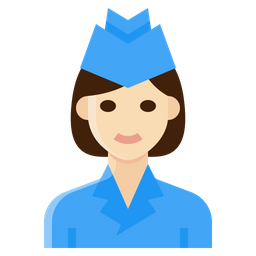 Air Hostess  Icon