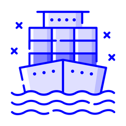 Frachtschiff  Symbol