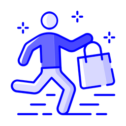 Shopping Run  Icon