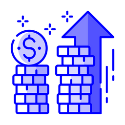 Crescimento do investimento  Ícone