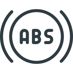 Abs Dashboard Car Icon