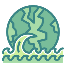 Earth Water  Icon