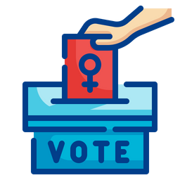 Female Vote  Icon