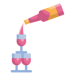 Champagne Bottle  Icon