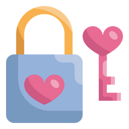 Heart Lock  Icon