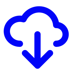 Cloud Download  Icon