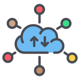 Cloud network  Icon