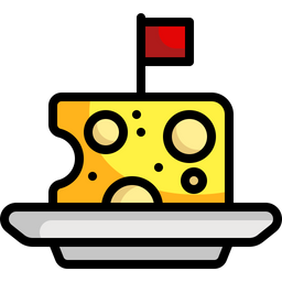 Cheese  Icon