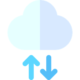 Datos en la nube  Icono