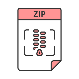 Zip File  Icon