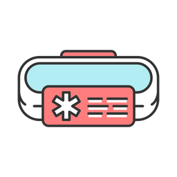 Medical Alert Id Bracelet  Icon