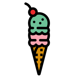 Ice Cream Cone  Icon