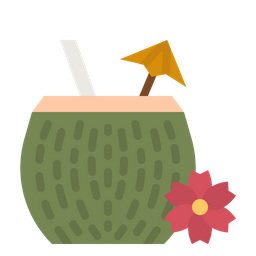 Coconut Drink  Icon