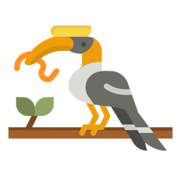 Hornbill Bird  Icon