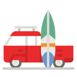 Beach Truck  Icon