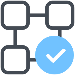 Blockchain Check  Icon