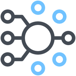 Blockchain Network  Icon