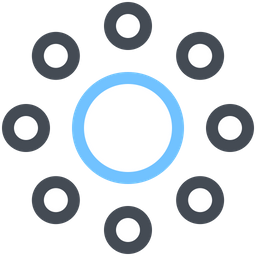 Blockchain-Netzwerk  Symbol