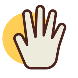 Exterior Hand Gesture Icon