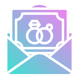 Engagement Invitation  Icon