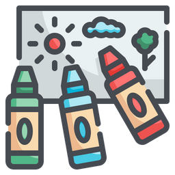 Crayons  Icon