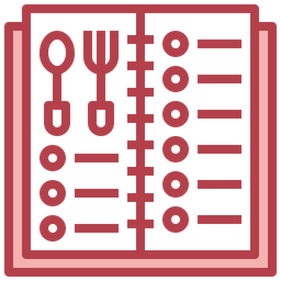 음식 메뉴  아이콘