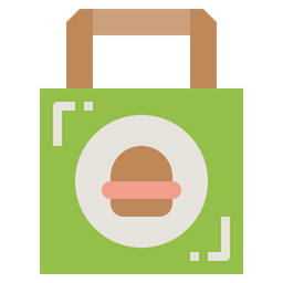 Food Delivery Bag  Icon