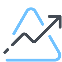 Analytics Growth  Icon