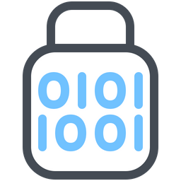 Binary Lock  Icon