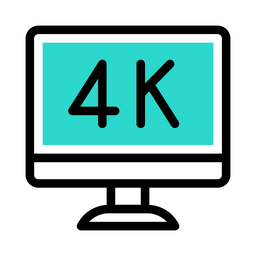 4 K Tv  Icon