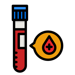 혈액 검사  아이콘