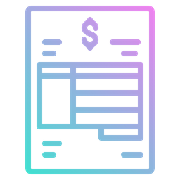 Invoice  Icon