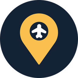 Airport location  Icon