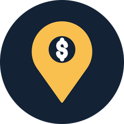 Dollar location  Icon