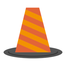 Construction Cone  Icon