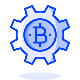 Bitcoin-Einstellung  Symbol