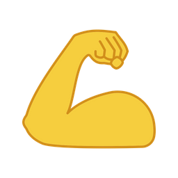 Flexed bicep  Icon