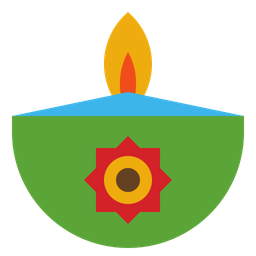 Diwali-Kerze  Symbol