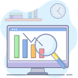 Online Analytics  Icon