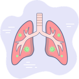 Pneumonia pulmonar  Ícone