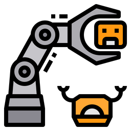 Industrial Robot  Icon