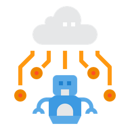 Cloud Robot  Icon