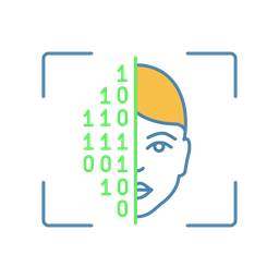 Procedimiento de escaneo facial  Icono