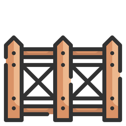 Farm Fence  Icon