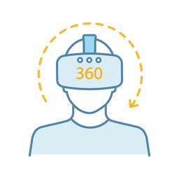 Virtual reality video  Icon