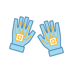 VR gloves  Icon