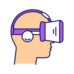 VR player side view  Icon