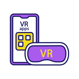 Smartphone VR headset  Icon